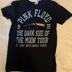 Pink Floyd womens Black Dark Side Tour Tee